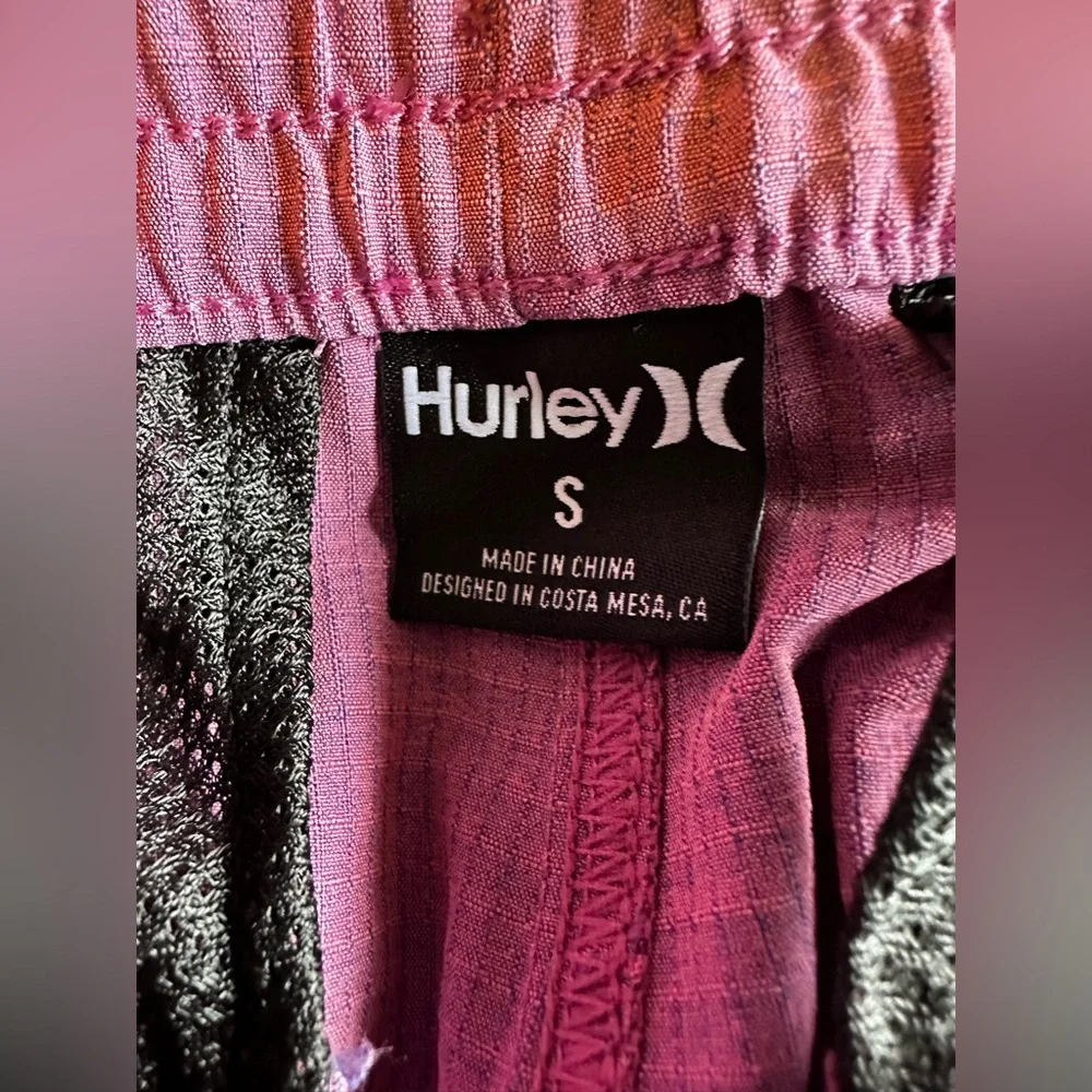 🟣 Hurley Phantom Shorts Purple 32 NWT Boardshorts Stretch